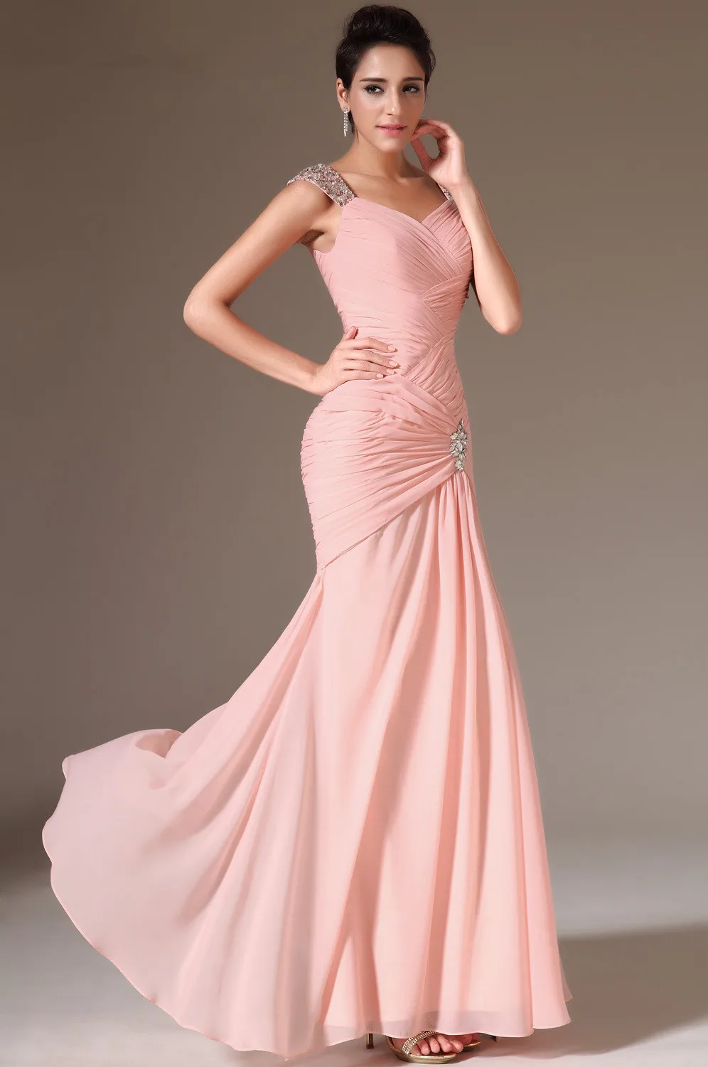 Mermaid-Pageant-Dresses-Tank-Neckline-Fomal-Evening-Dresses-Robe-De-Soiree (1)