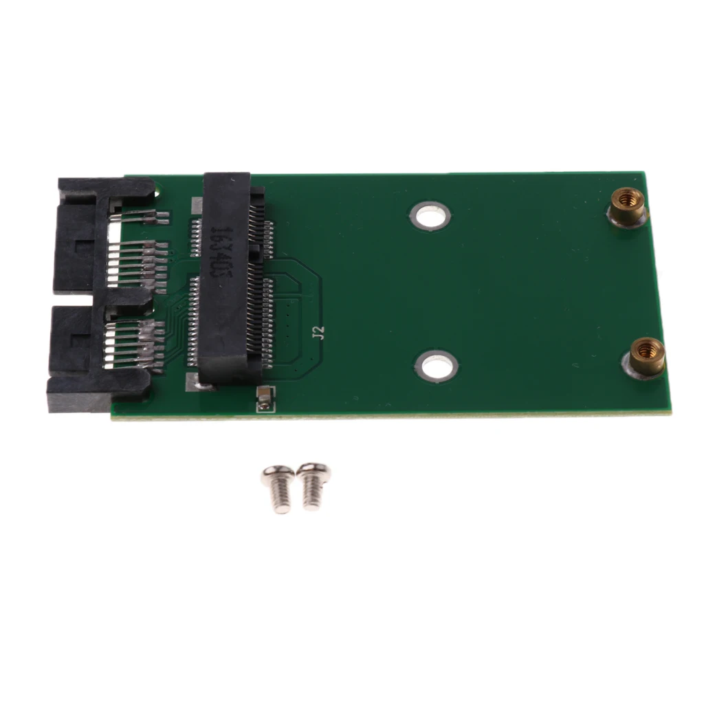Dovewill Mini PCI-E SSD MSATA to 1.8''inch Micro SATA 16Pin Riser Card Adapter Board 