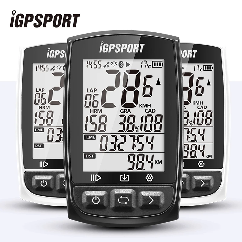 Велосипедный компьютер i GPS PORT IGS50E беспроводной IPX7 водонепроницаемый цифровой