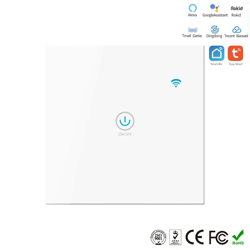 Tuya граффити умный дом европейский стандарт 1 Управление WiFi умный переключатель панель граффити переключатель