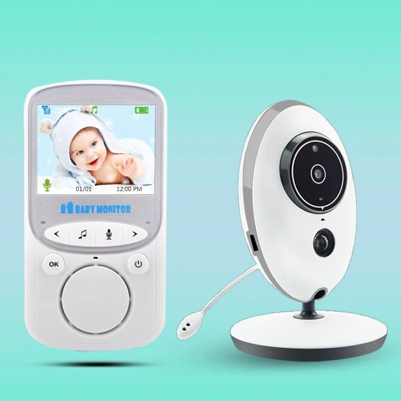 

VB605 Wireless LCD Audio Video Baby Camera Radio Nanny Music Intercom IR 24h Portable Baby Monitor Walkie Talkie Babysitter