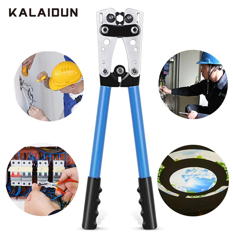 

KALAIDUN Wire Crimp Pliers Precise Crimping Cable Ratchet Crimping Capacity Multi Portfolio Insulation professional Hand Tools
