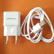 Адаптер зарядного устройства для путешествий+ USB кабель для Ulefone Париж 5,0 дюймов HD 1280x720 MTK6753 Восьмиядерный