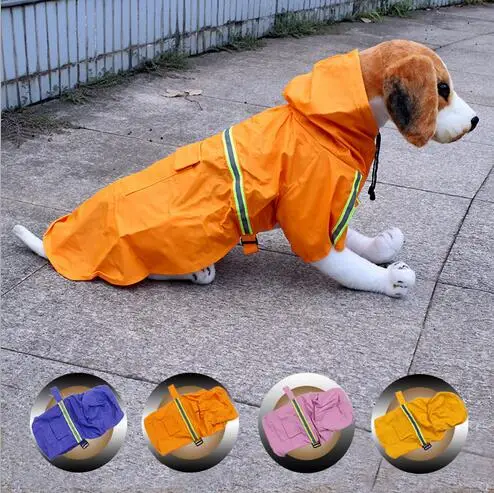Pet Raincoat Labuladuo Jin Mao Large And Medium Size Dog