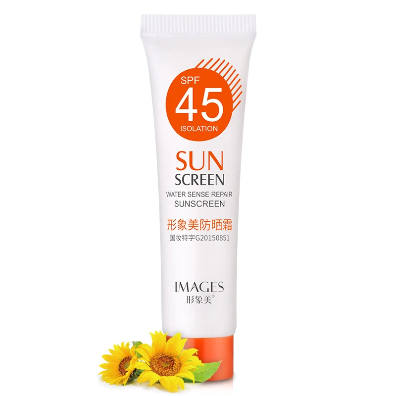 

Facial Body Sunscreen Whitening Cream Sunblock Skin Protective Cream Anti-Aging Oil-control Moisturizing SPF 45 Skin Care