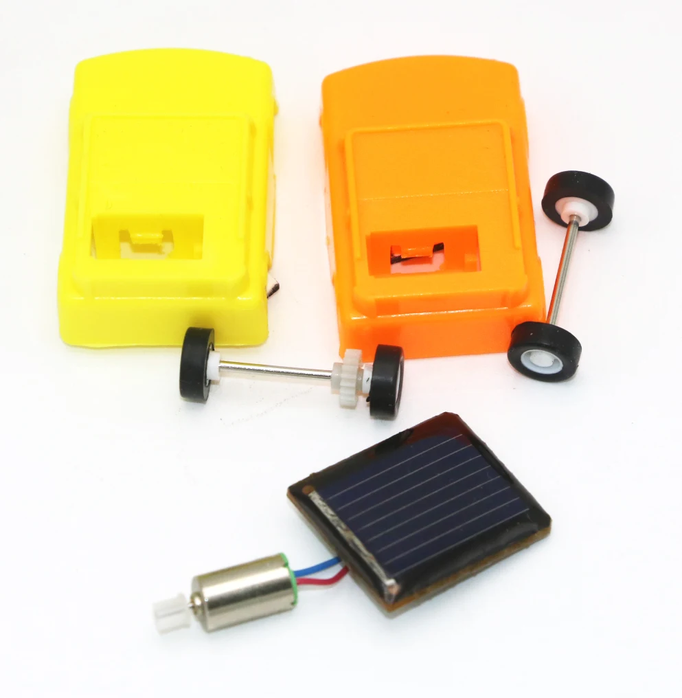 DIY Солнечный игрушечный автомобиль джип автомобиль игрушка на солнечной батарее Мини Солнечная энергия порошкообразная игрушка гонщик для детей детские развивающие игрушки