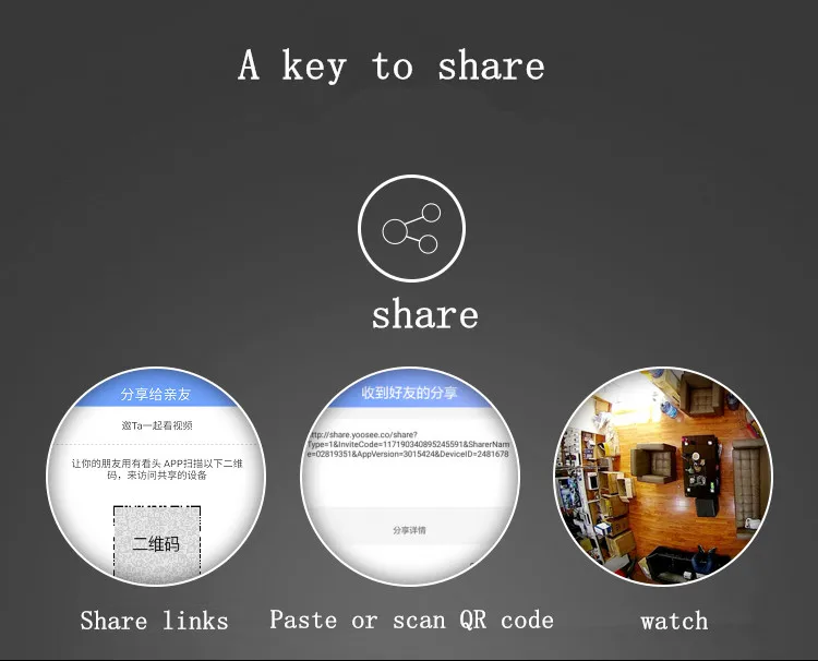 Беспроводная система безопасности камеры умный дом HD Крытый открытый WiFi IP с