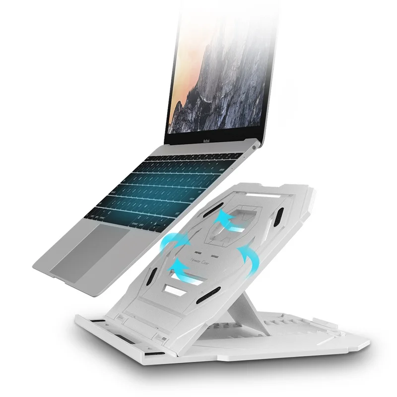 

Lifting collapsible portable bracket Laptop stand for Apple Macbook HP lenovo huawei Desktop Lazy vertical lifting small shelf