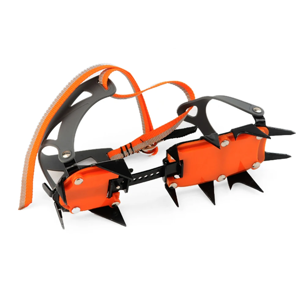 Cena 14 punkt stali nierdzewnej sprzętu do wspinaczki raki piesze wycieczki Ice chwytaki Crampon urządzenie trakcyjne alpinizm lodowiec podróży Ice Walking