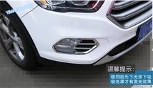 

Lapetus Front Head Fog Lights Lamps Molding Cover Decoration Trim Exterior ! 2 Pcs Fit For Ford Kuga / Escape 2017 2018 2019 ABS