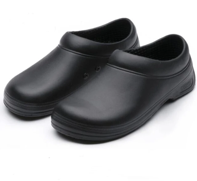 Scarpe da cuoco da uomo scarpe antinfortunistiche da cucina da donna in  plastica antiscivolo per cucinare a molla nero - AliExpress