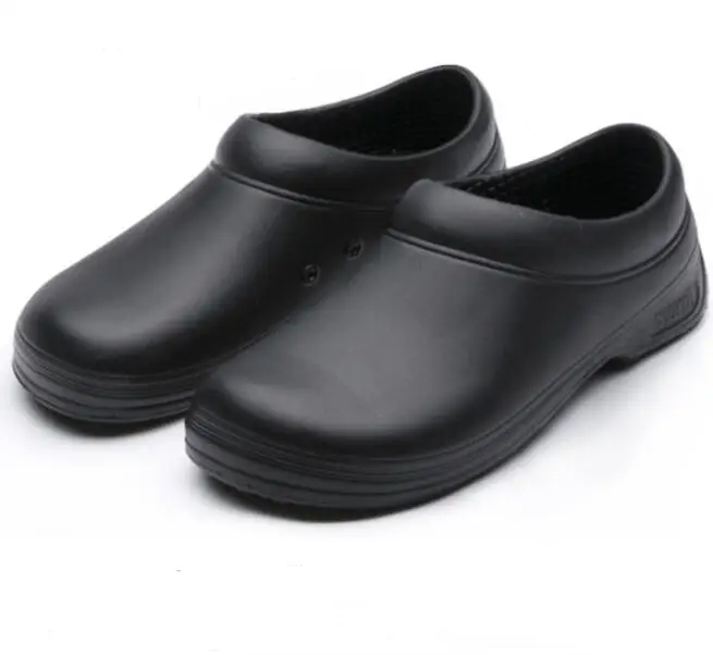 Men Chef Shoes Woman Kitchen Safety Shoes Nonslip Plastic Spring