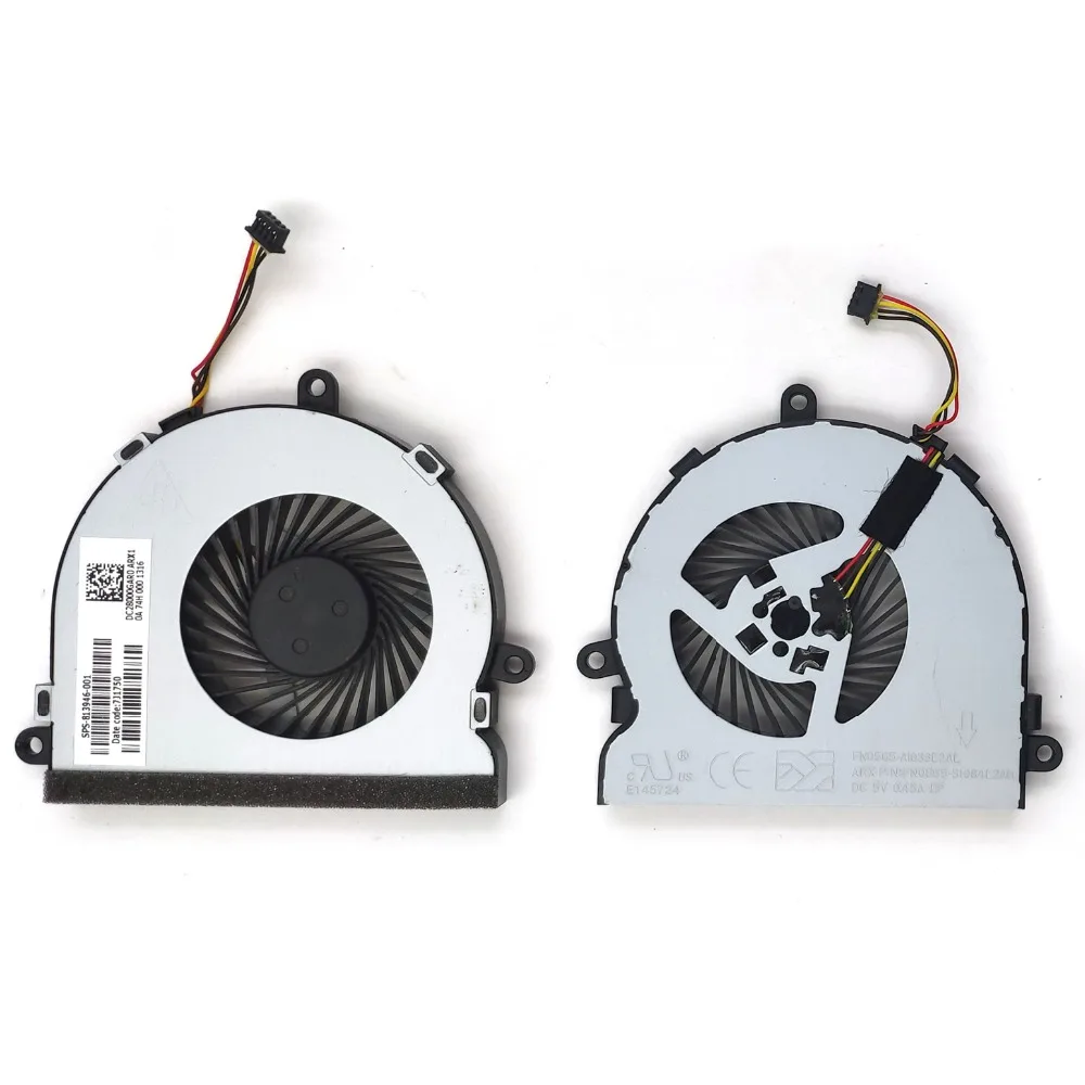 Новый вентилятор ЦП для ноутбука HP 15-AC000 15-AC100 15-AF000 15-AF100 15-AC020DS 15-AC020NR 813946-001 |