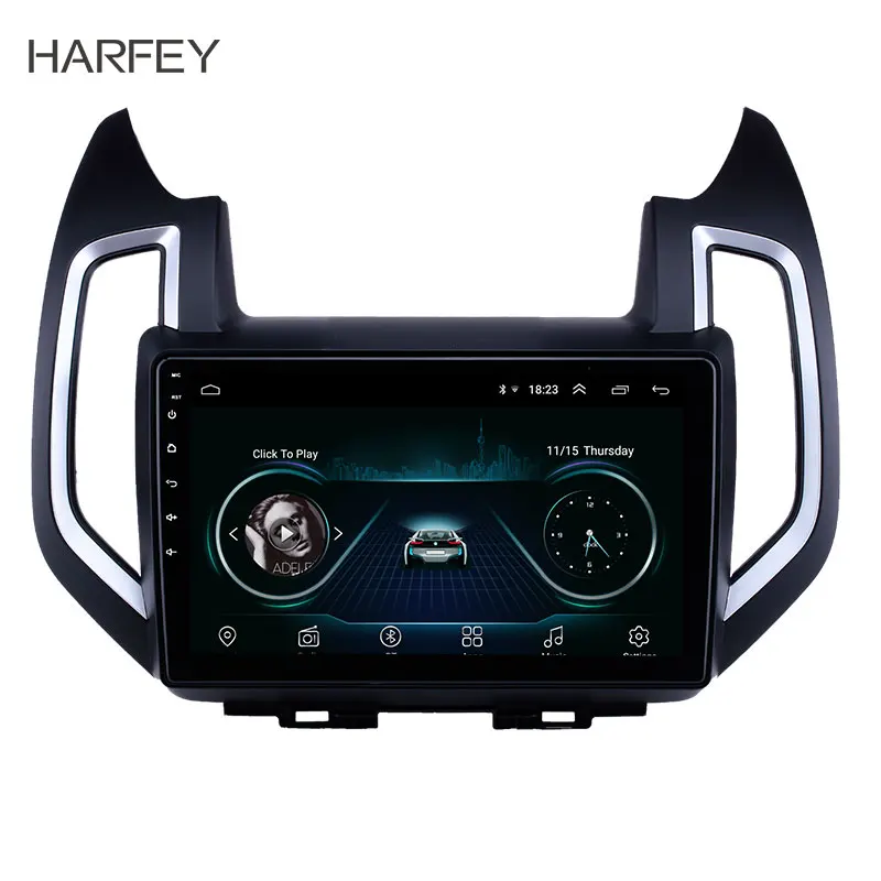 Автомобильный GPS радиоприемник Harfey 10 1 дюйма Android 8 для Changan Ruixing 2017 2019 с сенсорным