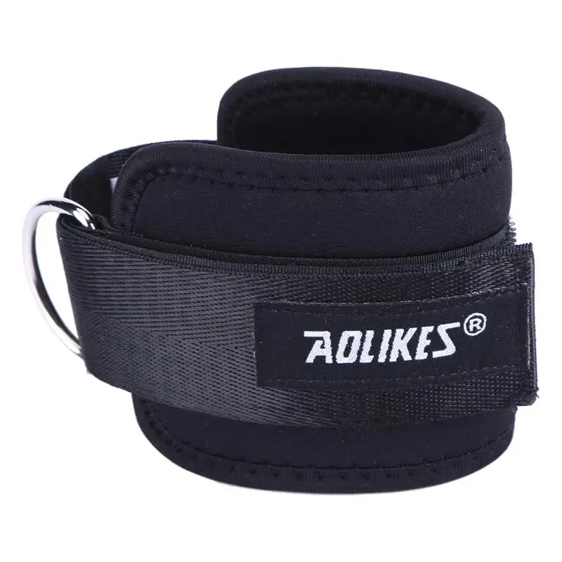 

Fitness Adjustable D-Ring Ankle Strap Guard Foot Support Protector Gym Exercise Ankle Cuffs Leg Power Training Equipment