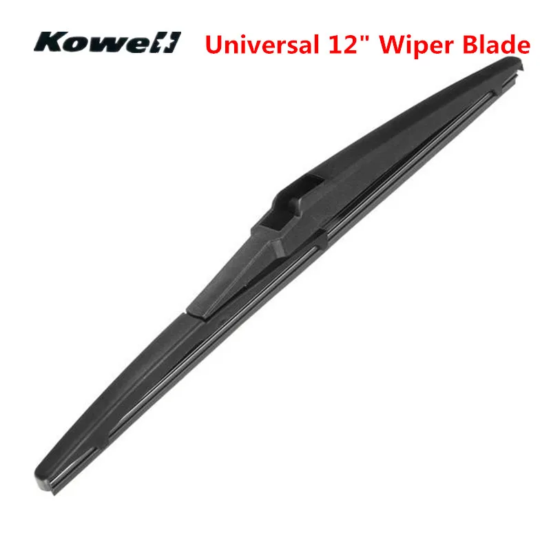 KOWELL Universal 12" Rear Windshield Wiper Blades Refill Brushes for
