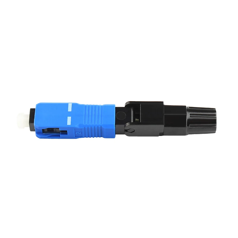 

50pcs/lot SC UPC FTTH Fiber optic SC connector SC/UPC Optical fiber connector SC-UPC fast connector
