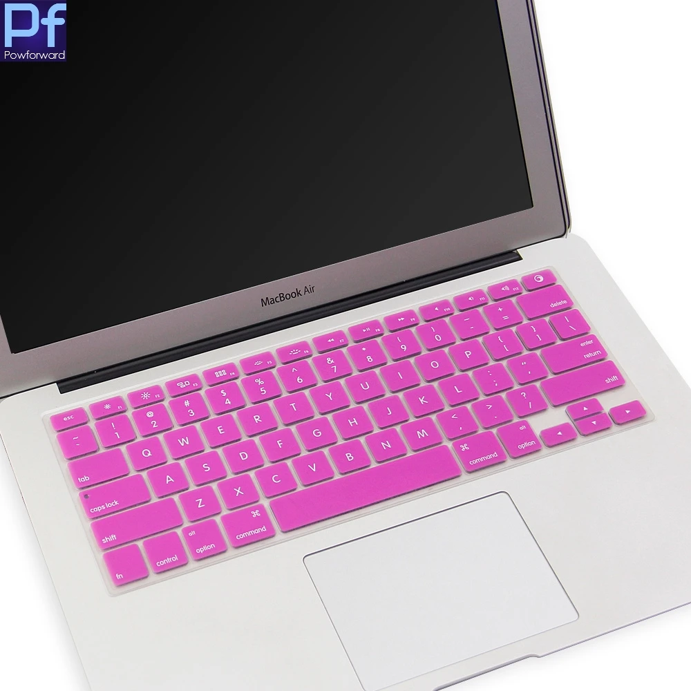 Силиконовая защитная накладка на клавиатуру для ноутбука MacBook Air 13 дюймов A1369 A1466