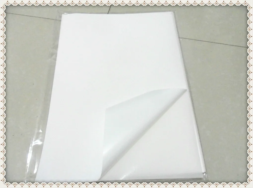 free shipping a4 blank waterproof sticker paper matte