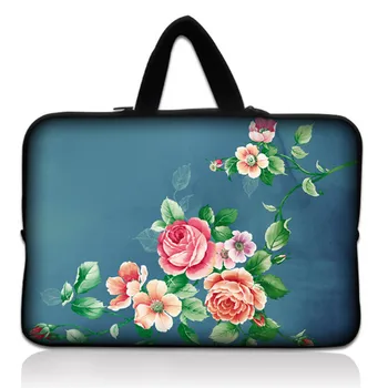 

Rose Soft 15" Laptop Carry Sleeve Case Bag+Handle For 15.6" Acer HP Dell ASUS Lenovo