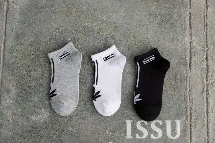 Harajuku для мужчин носки для девочек женщин corap носки с травой chaussettes homme уличная meias хлопок клен хип хоп листьев лист конопли спортивные