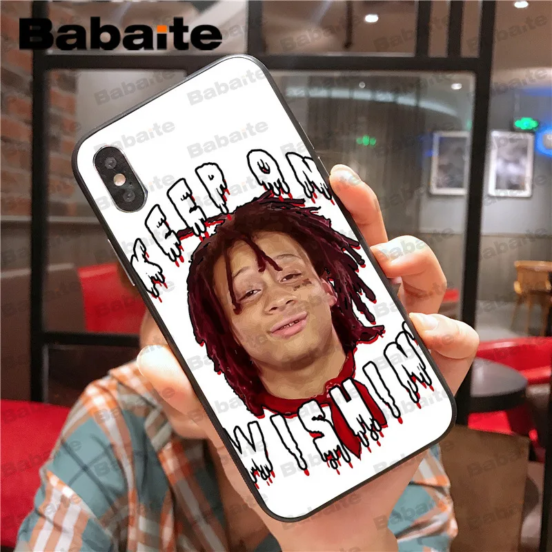 Для iphone 11promax Trippie redd Lifes a trip Мягкий силиконовый чехол для телефона, чехол для iphone X XS MAX 8 7plus 5S SE 6s XR, чехол funda