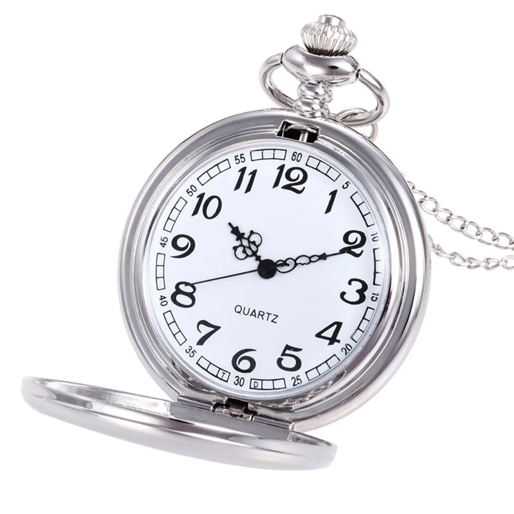 

New relogio feminino Men women watches Crown Unisex Fashion Bronze Chain Necklace Pocket Watch mannen Dropship horloge