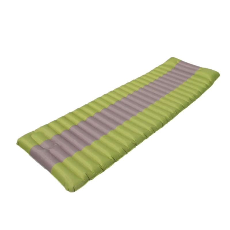 

Ultralight Outdoor Air Mattress Moistureproof Inflatable Tpu Camping Mat Sleeping Pad Green Gary