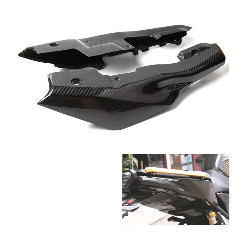 Задняя боковая панель из углеродного волокна для мотоцикла обтекатель Yamaha MT 09 MT09