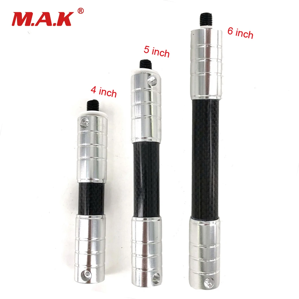 Stabilizzatore Per Arco In Carbonio - Barra Di Bilanciamento 4-34 Pollici Per Archi Compound E Ricurvi - Foto 5