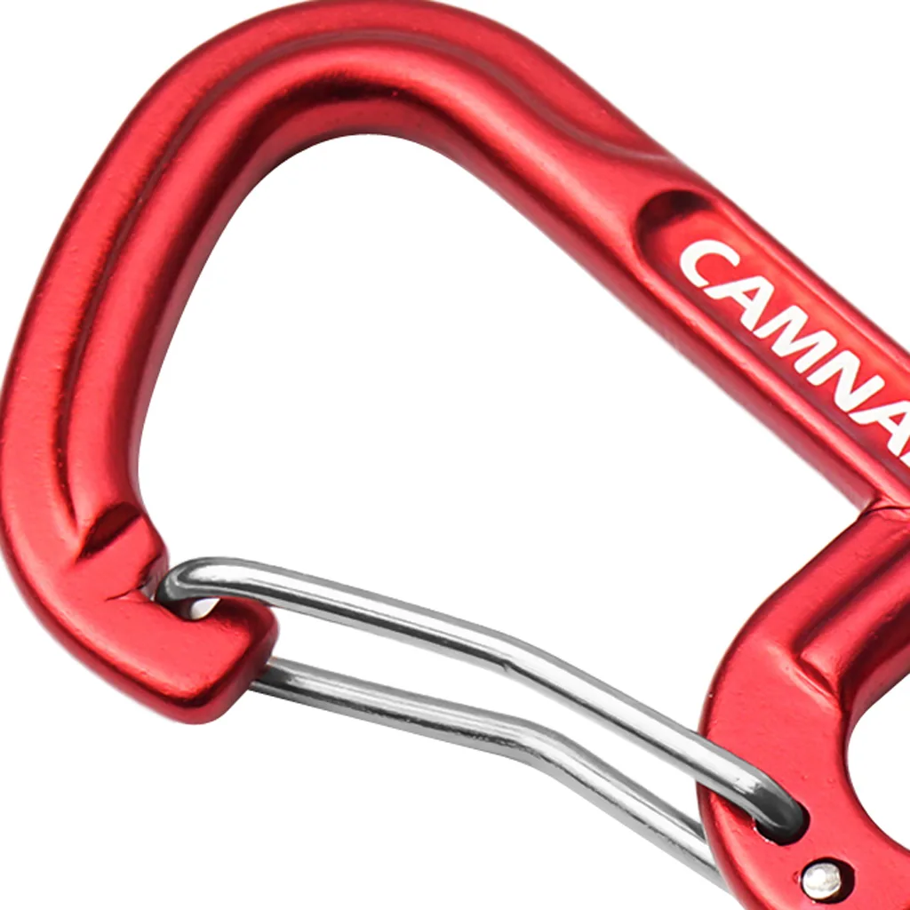 MagiDeal Lightweight Carabiners Hook Eyehole Spring Backpack Clasps Keychain Carabiner Clip Keychain Hook 