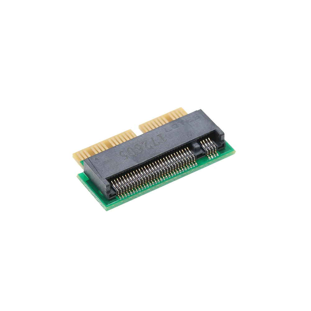 Адаптер NGFF M.2 NVME SSD для MacBook Air A1465 A1466 Pro A1398 A1502 12 + 16pin обновленная версия 2013 2015