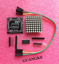 MAX7219 dot matrix module microcontroller module DIY KIT (hei)