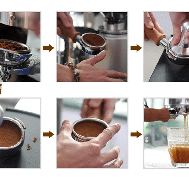 Пищевой Темпер для кофе 51 мм Es press o Cafe Barista инструменты кухонных принадлежностей