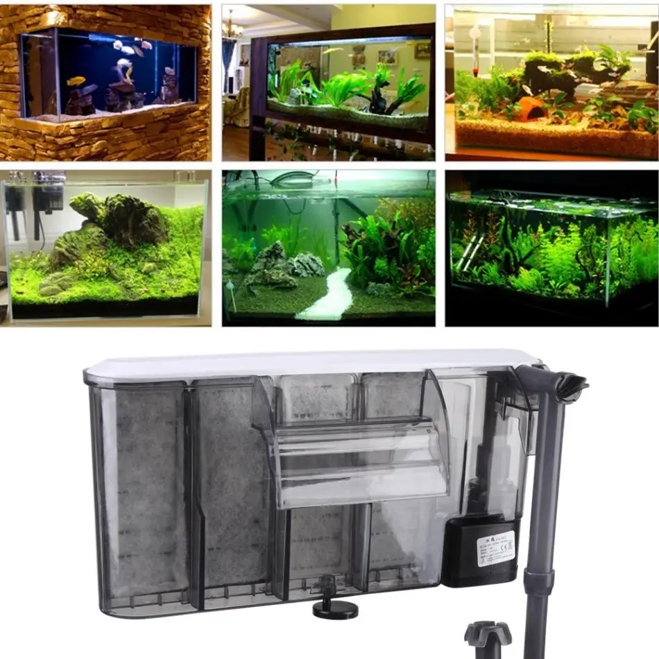 1 набор помпа для аквариума фильтр 50 60 Гц внешний 15 Вт аквариумный насос|aquarium pump|pump