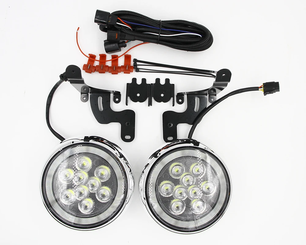 2X Белый светодиод DRL ралли лампа для Mini Cooper F55 F56 F57 2014 2015 2016|Фара авто в сборе| |