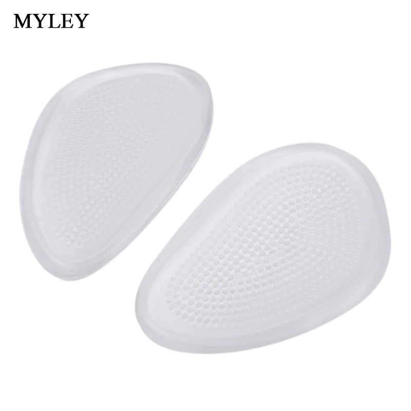 

MYLEY Silicone Transparent Gel Insoles Metatarsal Front Foot Cushions for High Heels Forefoot Pads Cushion Pad Relieve Feet Pain