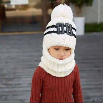 

High Quality Kids Hats Children Cotton Kids Winter Knitted Hats for Boy and Girls Baby Infant Caps Boys Hats