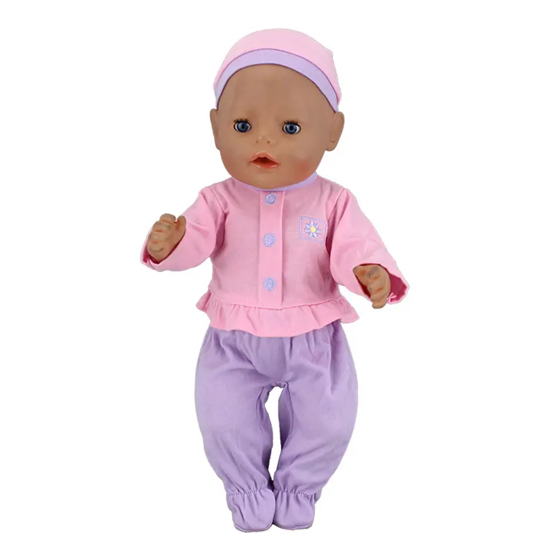 Модные наряды для 43 см Zapf Baby Doll 17 дюймов Reborn Одежда для младенцев