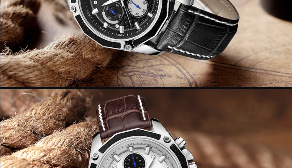 MEGIR Men's Fashion Sports Watches Luxury Top Brand Quartz-Watch StopWatch Waterproof Quartz Wristwatches Men Relogio Masculino