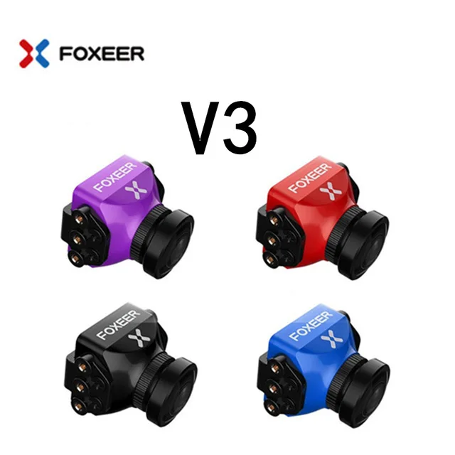 Гоночная камера 2018 Foxeer Predator V3 16:9/4:3 PAL/NTSC umsхалtbar Super WDR OSD 4 msek Latenz Fernbedienung | Игрушки и