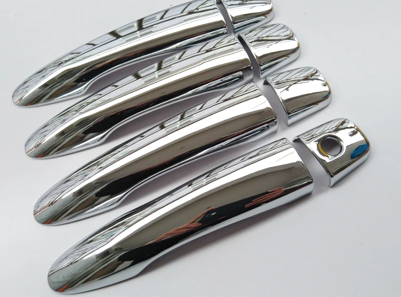 Free Shipping For Nissan QASHQAI 2015 ABS chrome Door Handle Cover Door Handle straps car accessories (4)