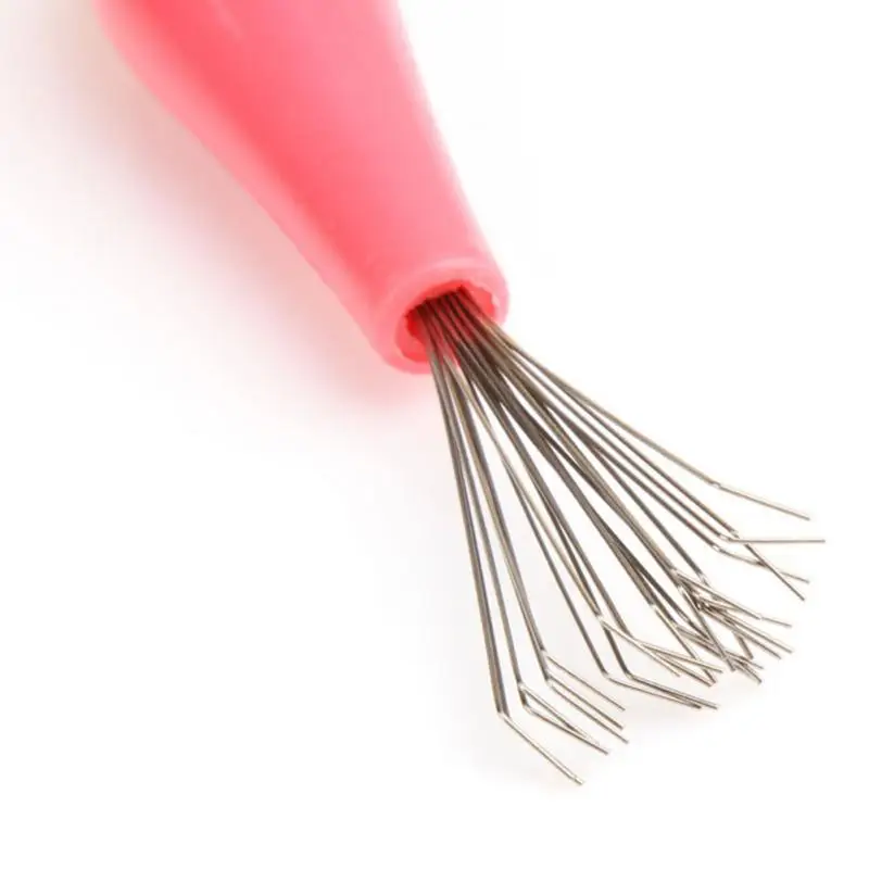 

Mini Hair Brush Combs Cleaner Magic Handle Tangle Shower Salon Styling Tamer Tool