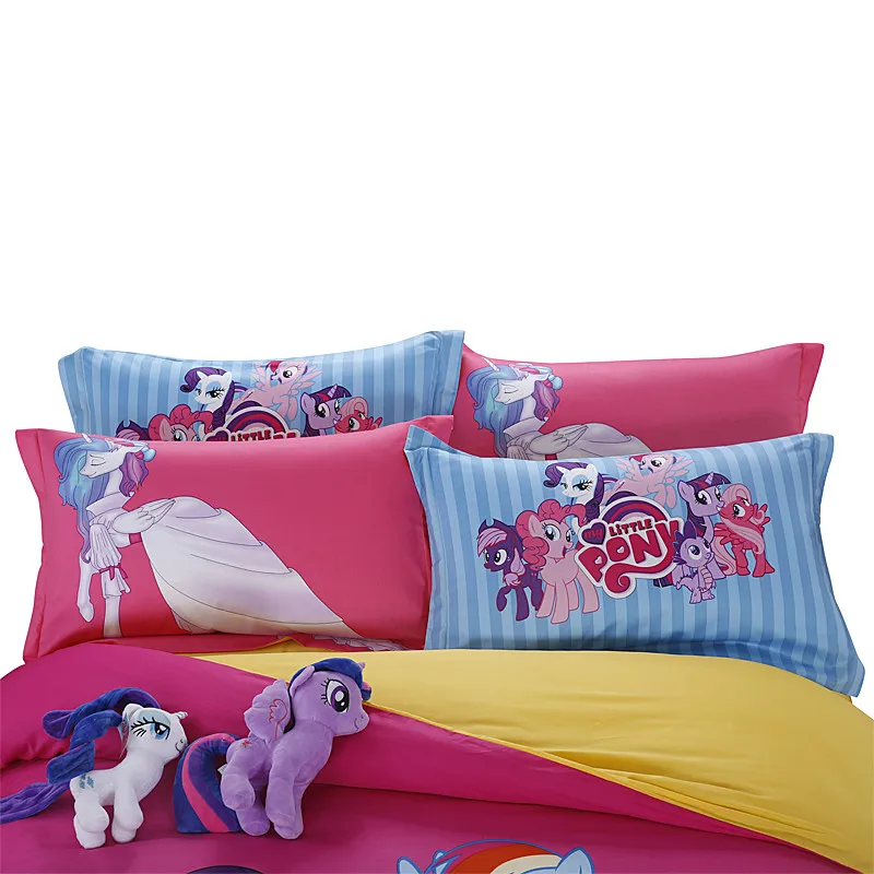 Free Shipping 100 Pure Cotton Twin Queen Full Size My Little Pony