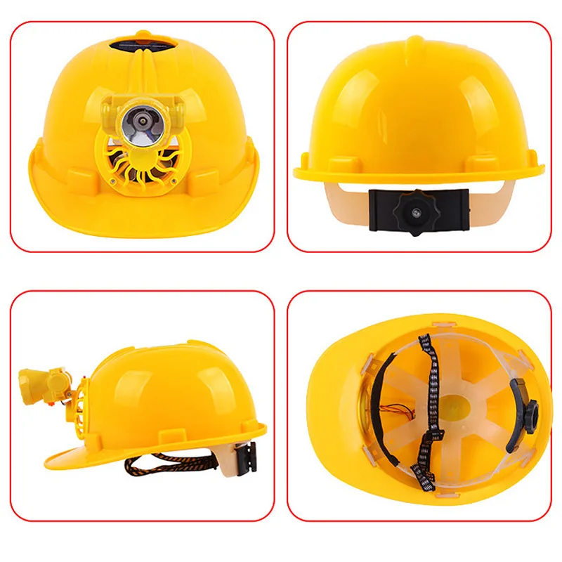 Складной шлем, портативные защитные шлемы, Рабочая кепка на открытом воздухе, шахтеры, защита труда, строительство, анти-разбивающая жесткая шапка