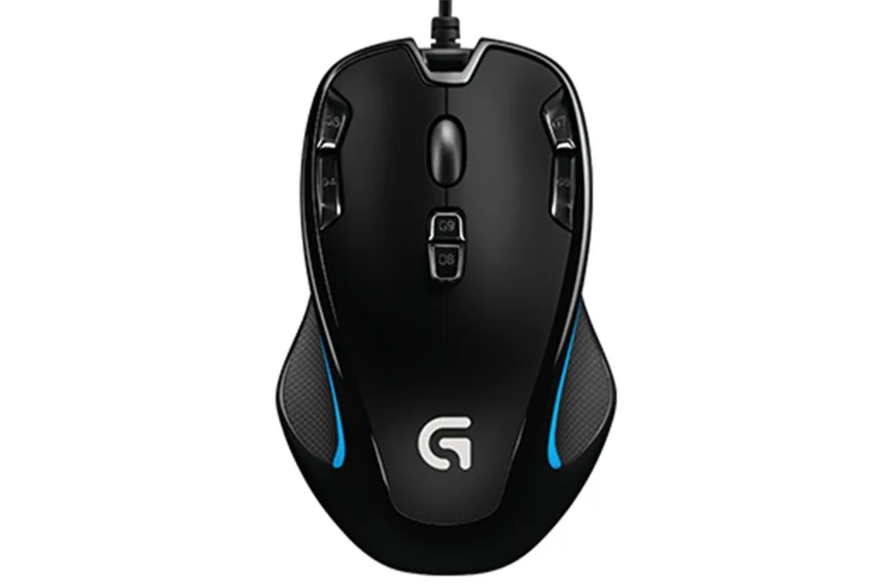 Игровая мышь logitech G300S с высокой скоростью передачи данных для левой и правой руки симметричный дизайн 9 программируемых кнопок