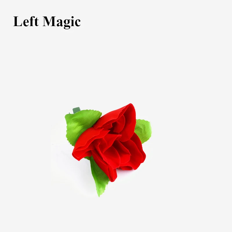 Подходит к цветку розы Волшебные трюки маг prop Satge крупным планом Волшебные Аксессуары magia illusion детские игрушки E3062