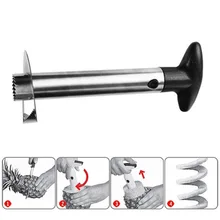 Горячий из нержавеющей стали фруктовый ананас нож Овощечистка разделочный кухонный нож для нарезанных кольца с орнаментом в виде фруктов LFD