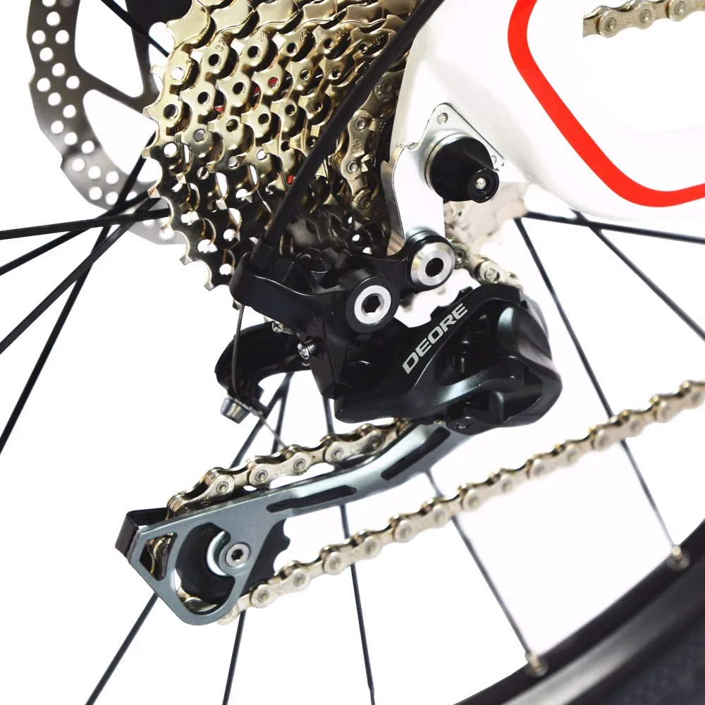 Flash Deal BEIOU Carbon 26-Inch Mountain Bike Hardtail Trail Bicycle 30 Speed S H I M A N O M610 DEORE MTB 10.8 kg colorful CB005 6