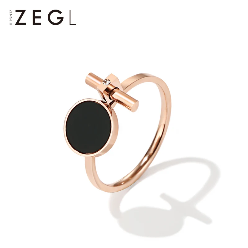 

ZEGL simple ring for women fashion students joint personality lovers jewelry